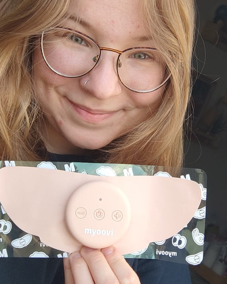 Emma M. with her Myoovi